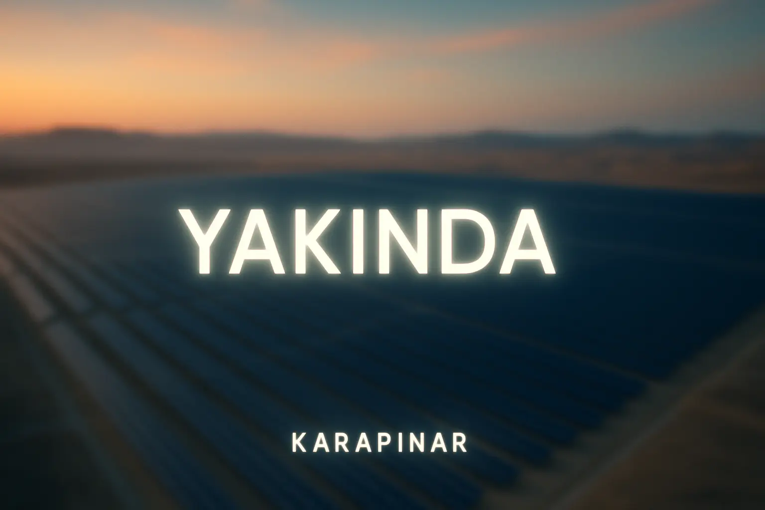 Karapınar Güneş Enerjisi Tesisi (Yakında)